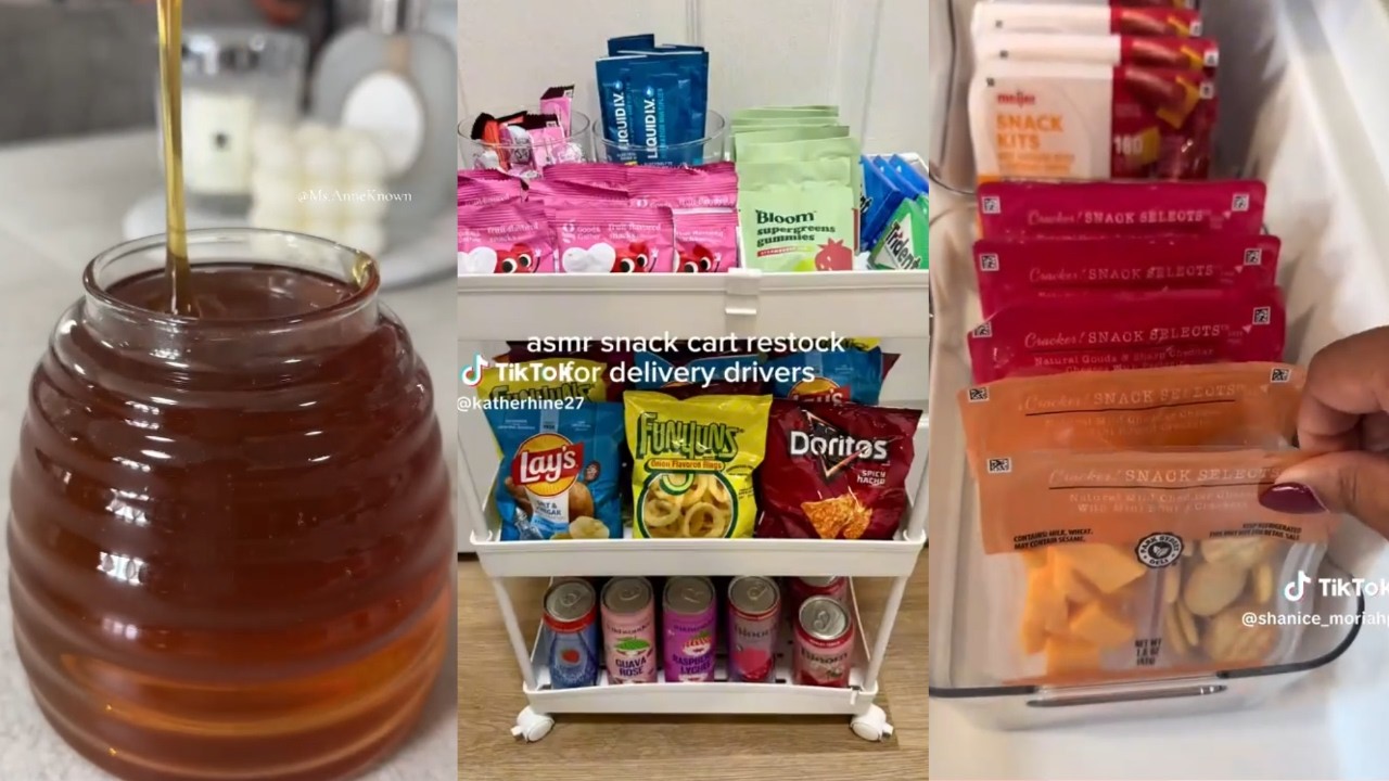 Satisfying Random Restock, Food restock, Organizing & Cleaning ASMR #985