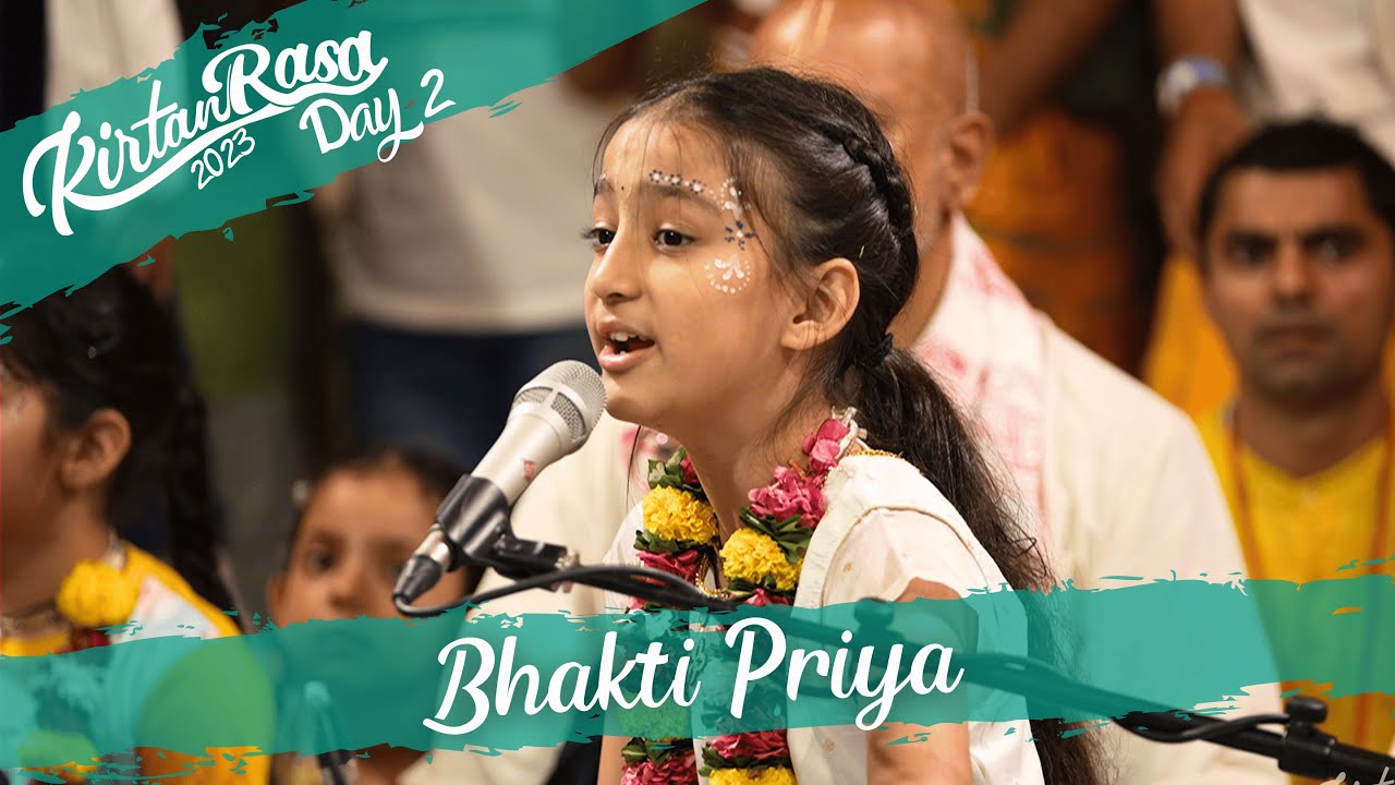 Bhakti Priya's Kirtan | Day 2 | Kirtan Rasa 2023 | 4K | Dubai Kirtan Mela