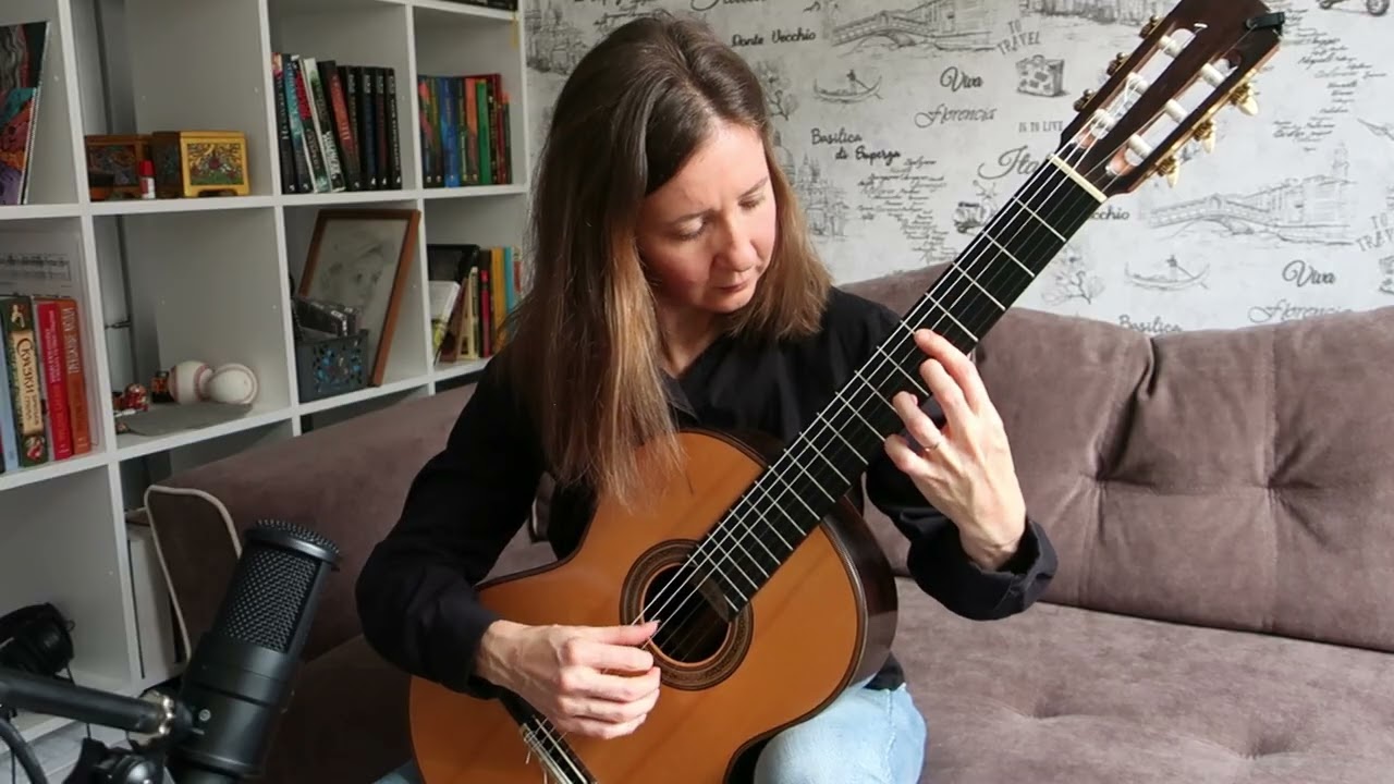 INTERMEDIATE Classical Guitare Piece | The Wind In The Trees