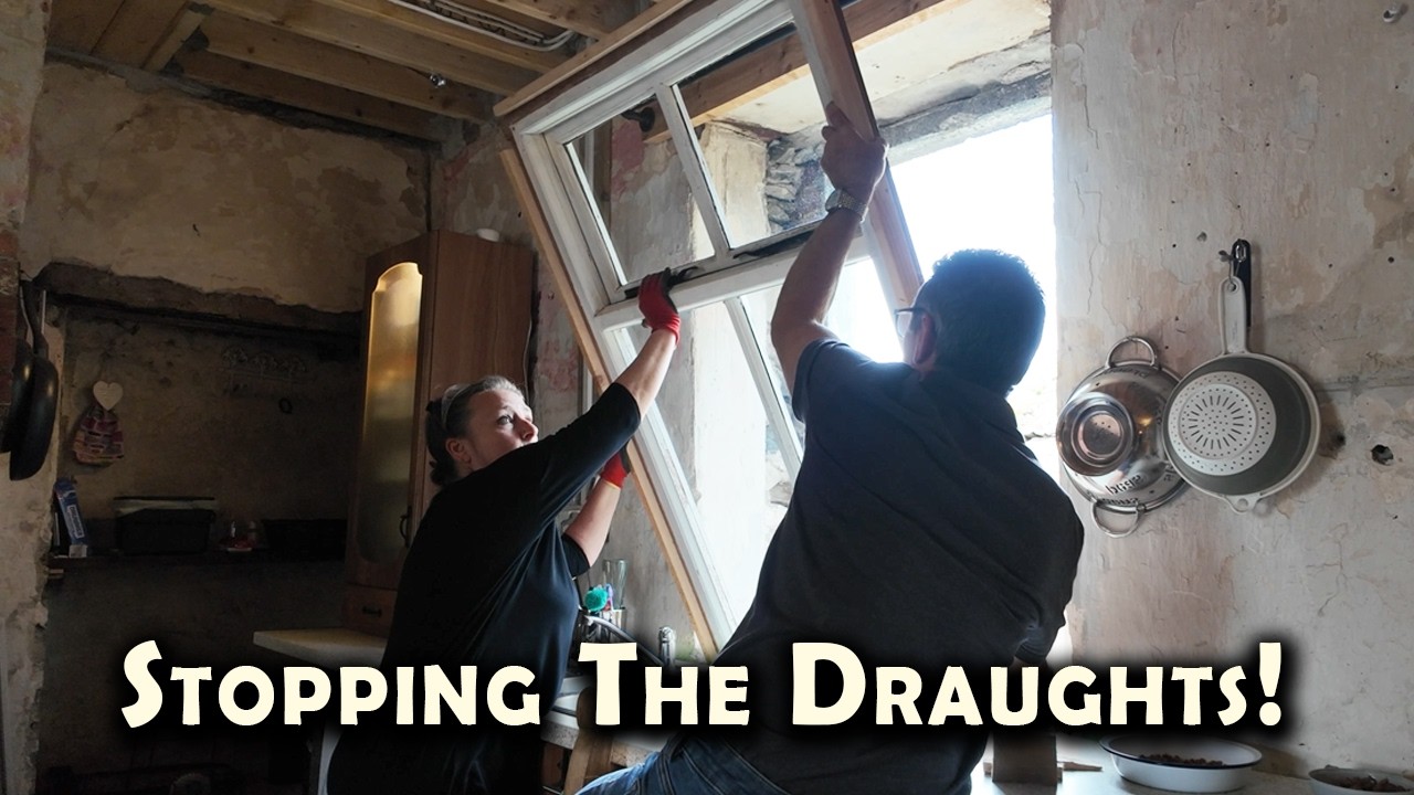 Подготовка к зиме нашего старого продуваемого ирландского фермерского дома: но сработало ли это?