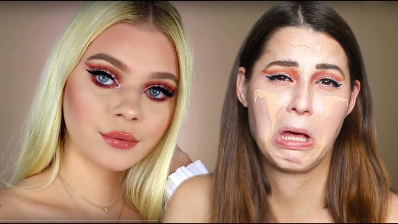 FAIL - Líčim sa podľa profi tutorialu + súťaž | Patra Bene