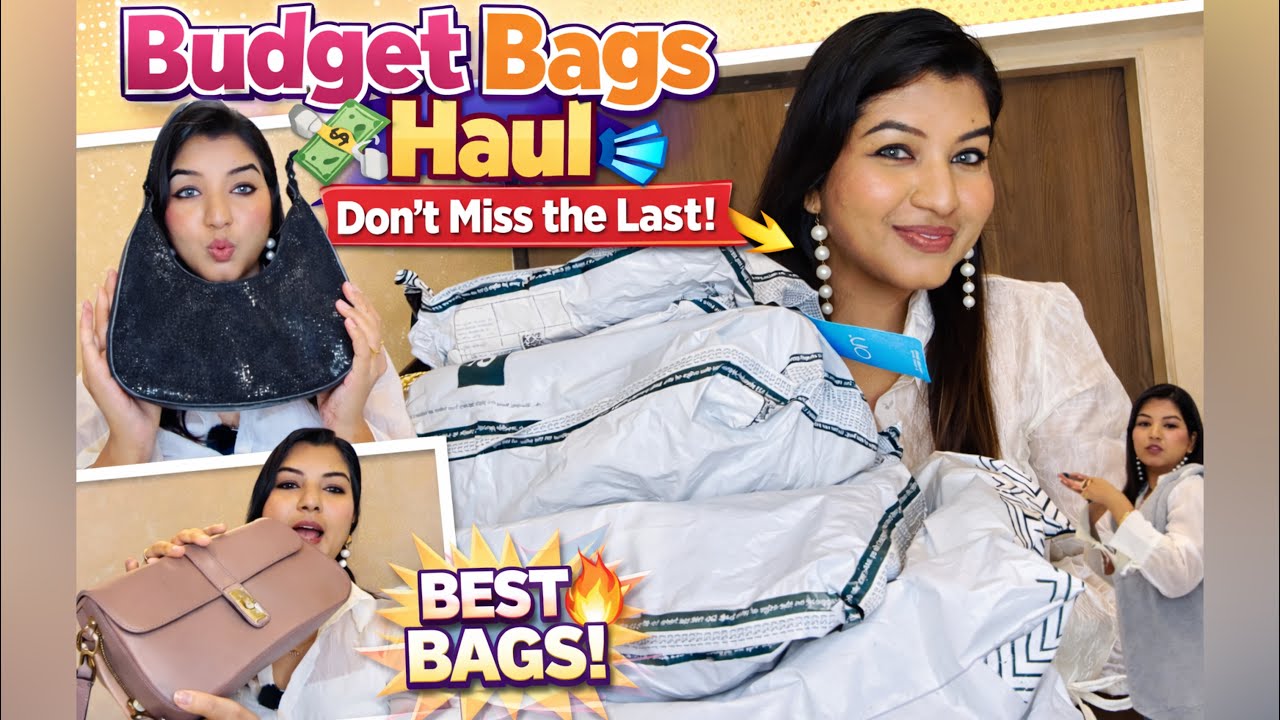 Budget Bags Haul 💸 Don’t Miss the Last!