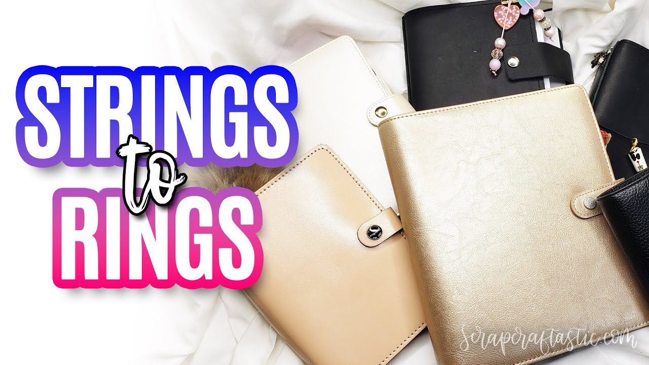 How To Add Rings to a Traveler's Notebook and Measure Planner Rings
