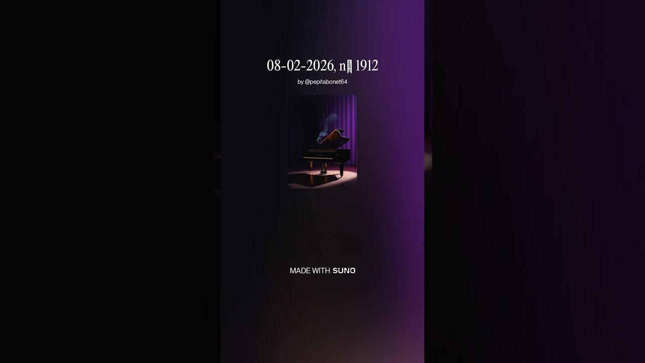 08 02 2026, nº 1912 #suno #piano #variaciones #8' #prompt