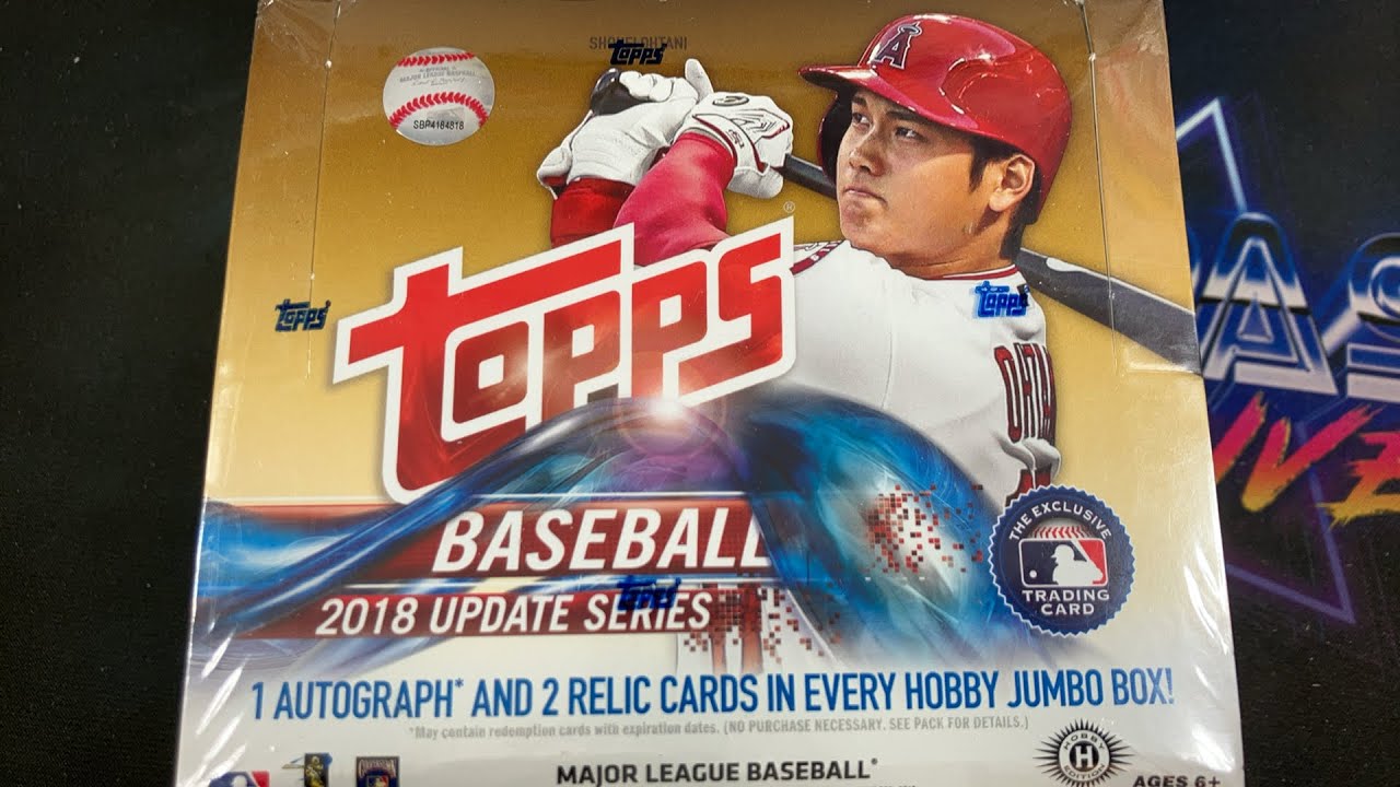 2018 TOPPS UPDATE JUMBO BOX! OHTANI, SOTO, ACUNA ROOKIE CARDS! Turn Back the Clock Tuesday