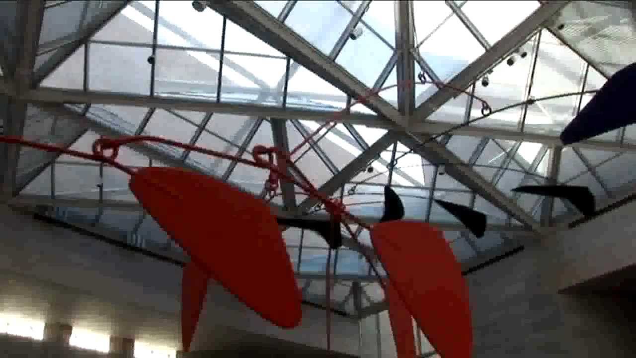 The Alexander Calder Mobile - East Wing of the National Gallery of Art 720p