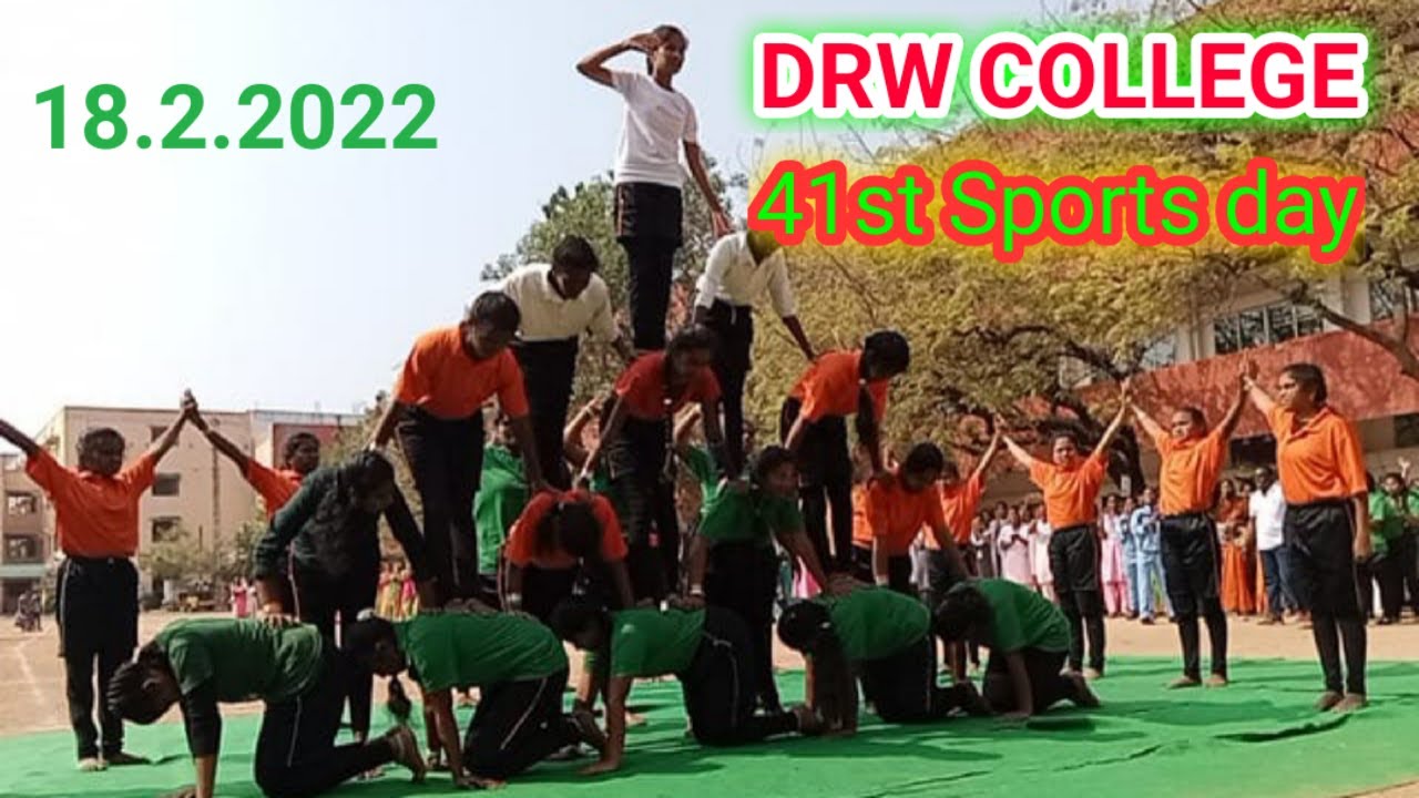 41st Sports Meet || 18-02-2022 || DRW College, Gudur
