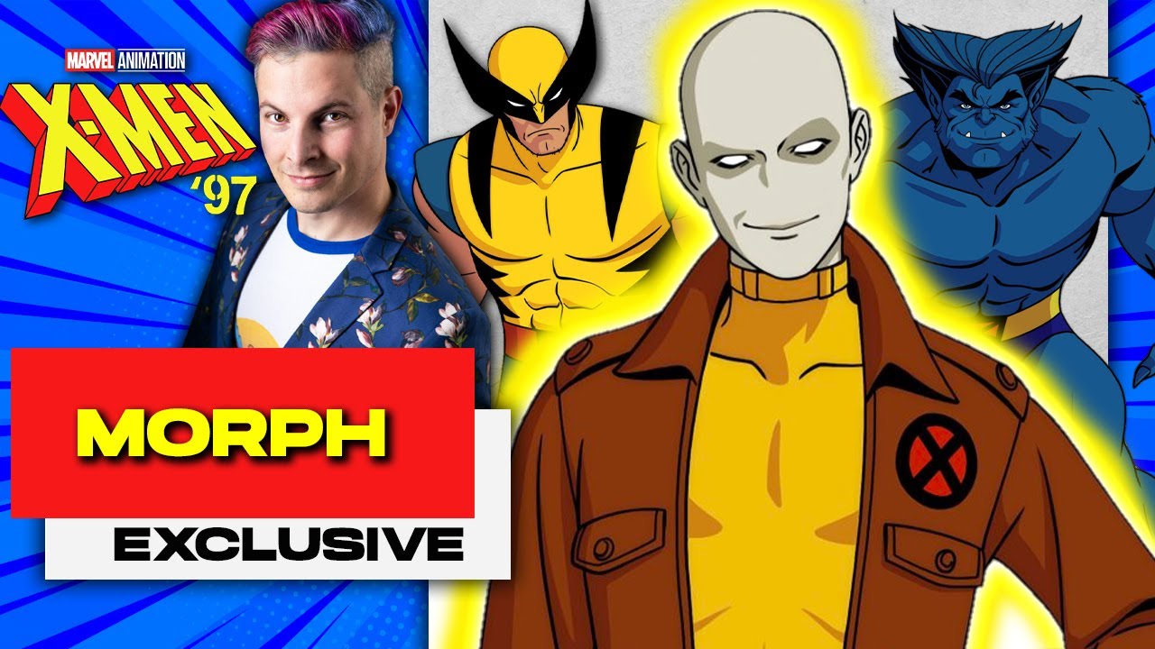 JP Karliak the voice of Morph from X-Men '97 Exclusive Interview - Voice Of The Heroes Podcast