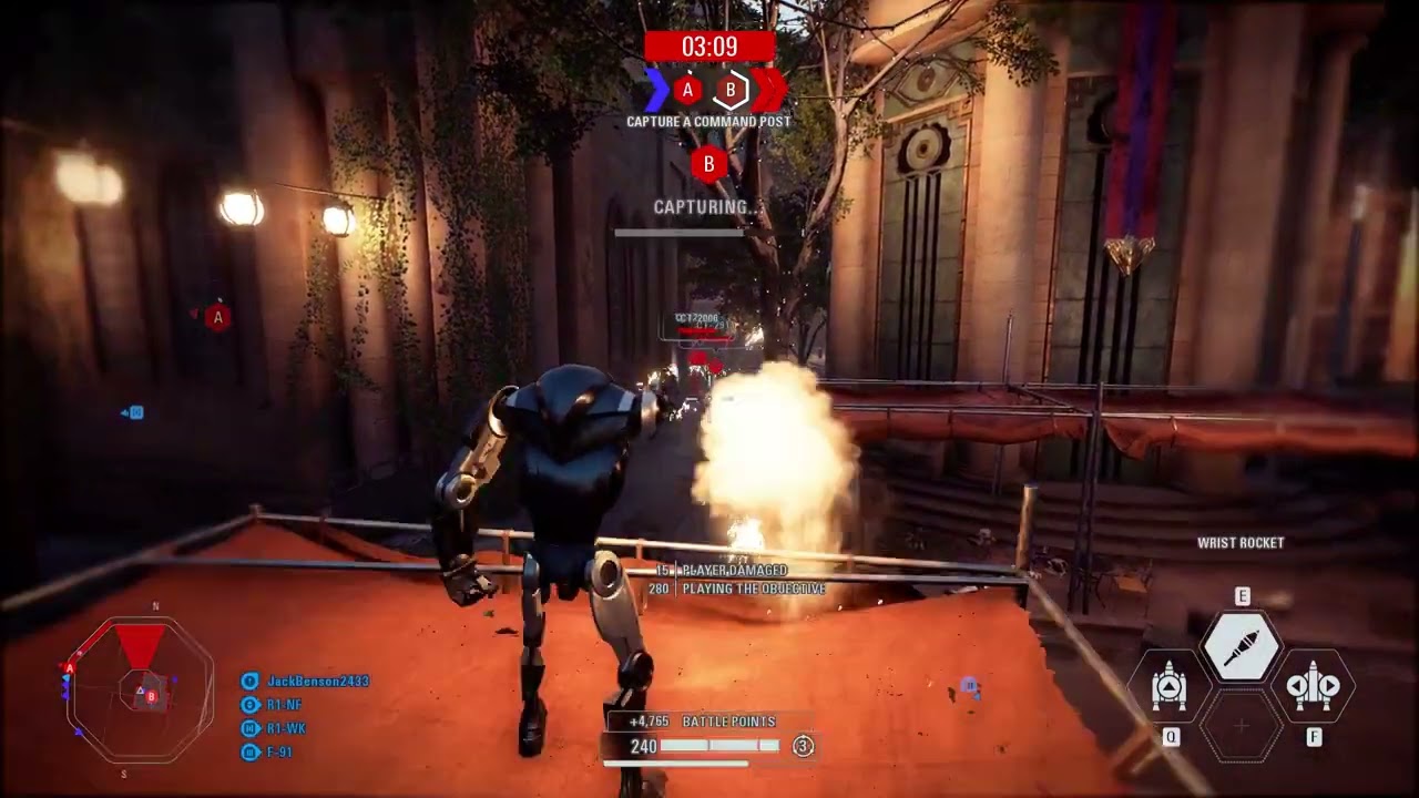 SWBF2: Instant Action Mission (Attack) Separatist Naboo Gameplay