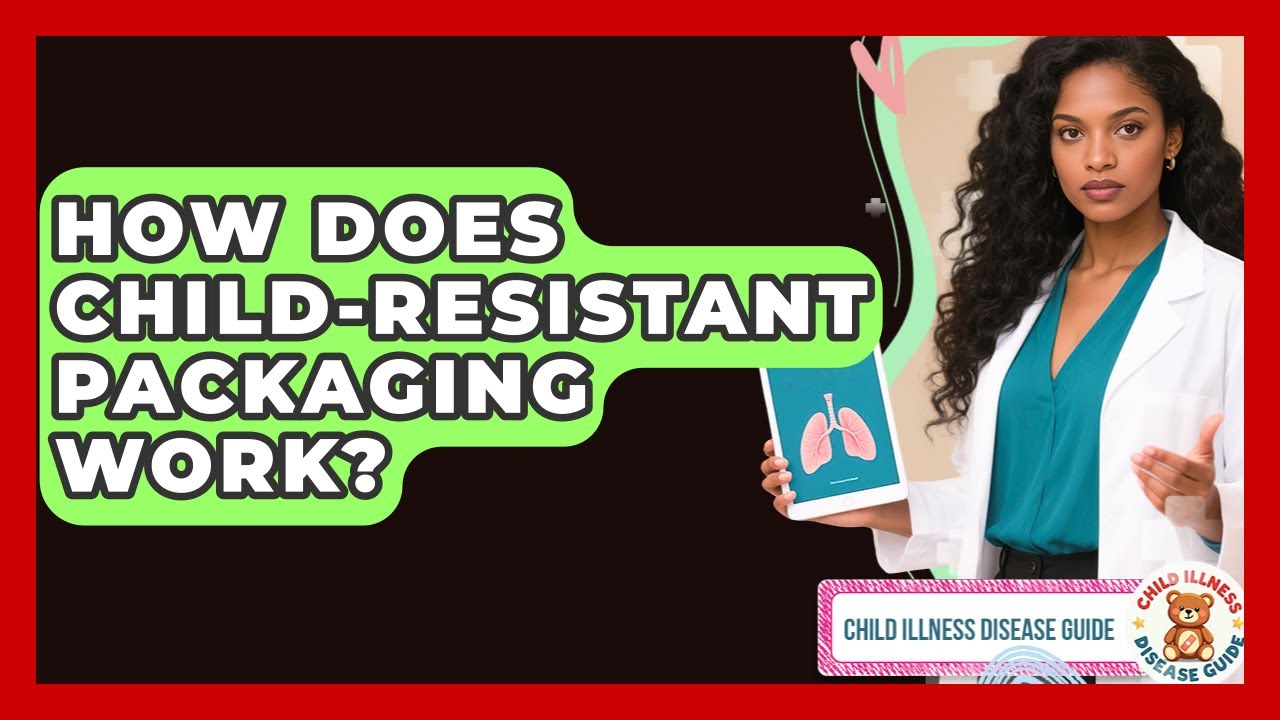 How Does Child-resistant Packaging Work? - Child Illness Disease Guide