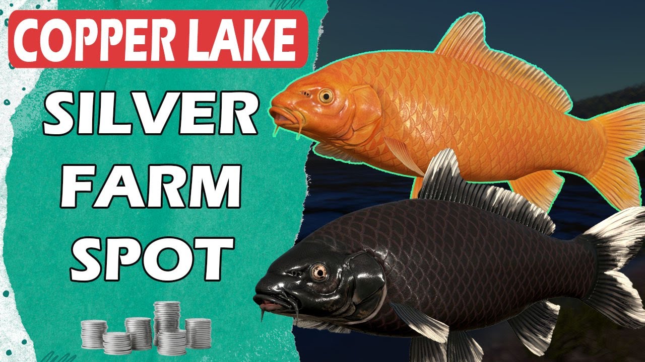 COPPER LAKE - Silver Farm - Russian Fishing 4 - RF4