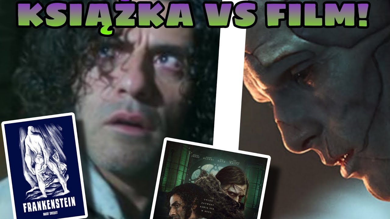 FRANKENSTEIN - KSIĄŻKA VS FILM 💜💚🖤💀🧪💗