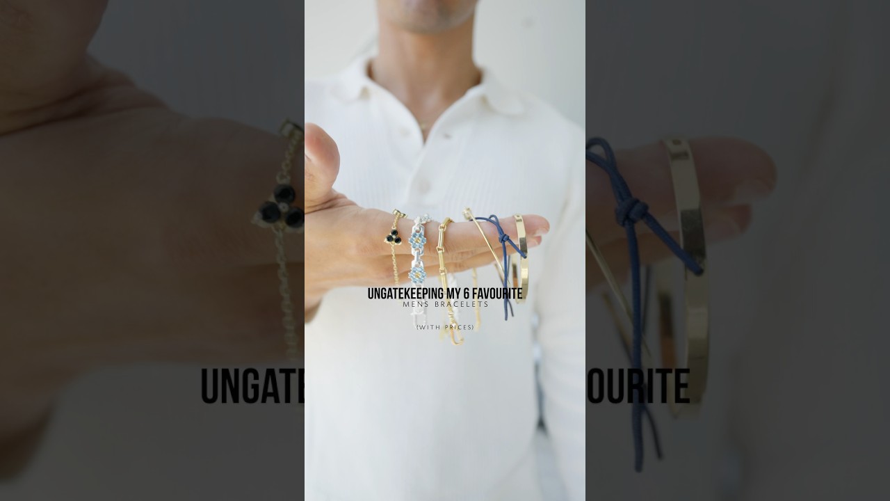 Ungatekeeping My 6 Favourite Men&rsquo;s Bracelets!