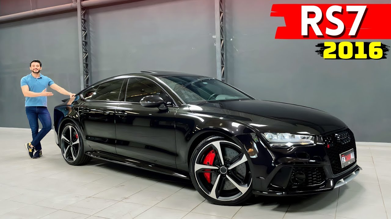 AUDI RS7 um V8 biturbo de luxo que custa menos do que você imagina