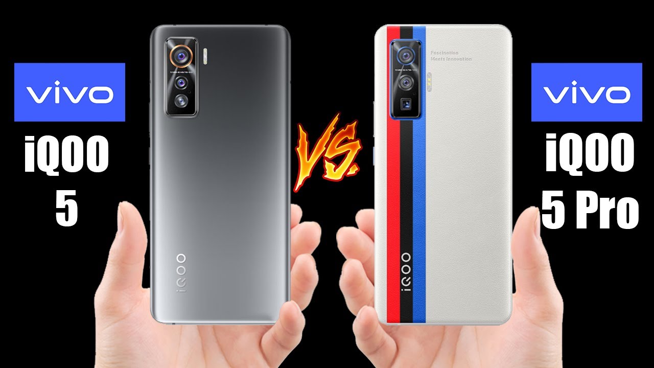 Vivo iQOO 5 vs Vivo iQOO 5 Pro || Full Comparison || Device Compare