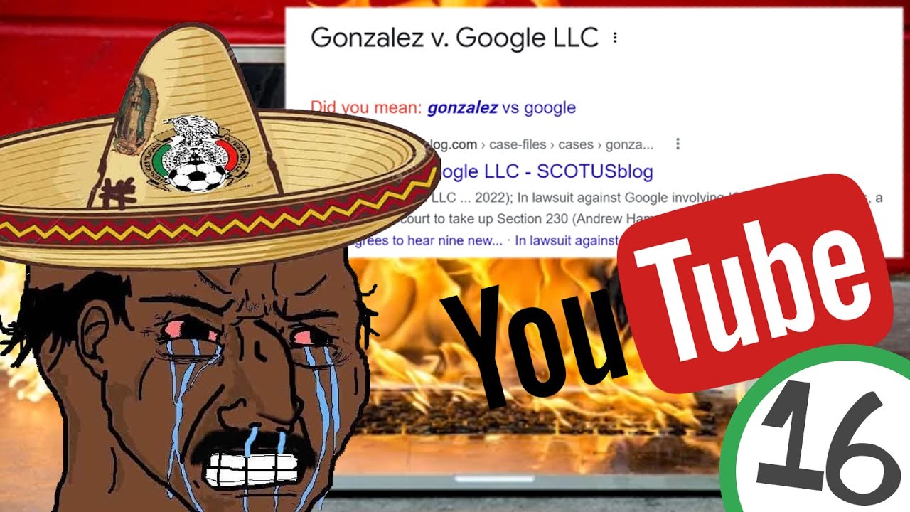 LAWSUIT to END the INTERNET : Gonzalez vs Google