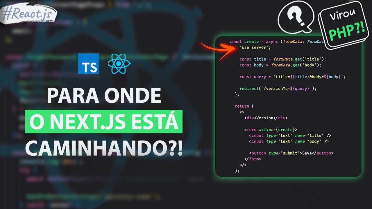 NOVIDADES DO NEXT.JS 13.4 | Server Actions | Virou PHP?