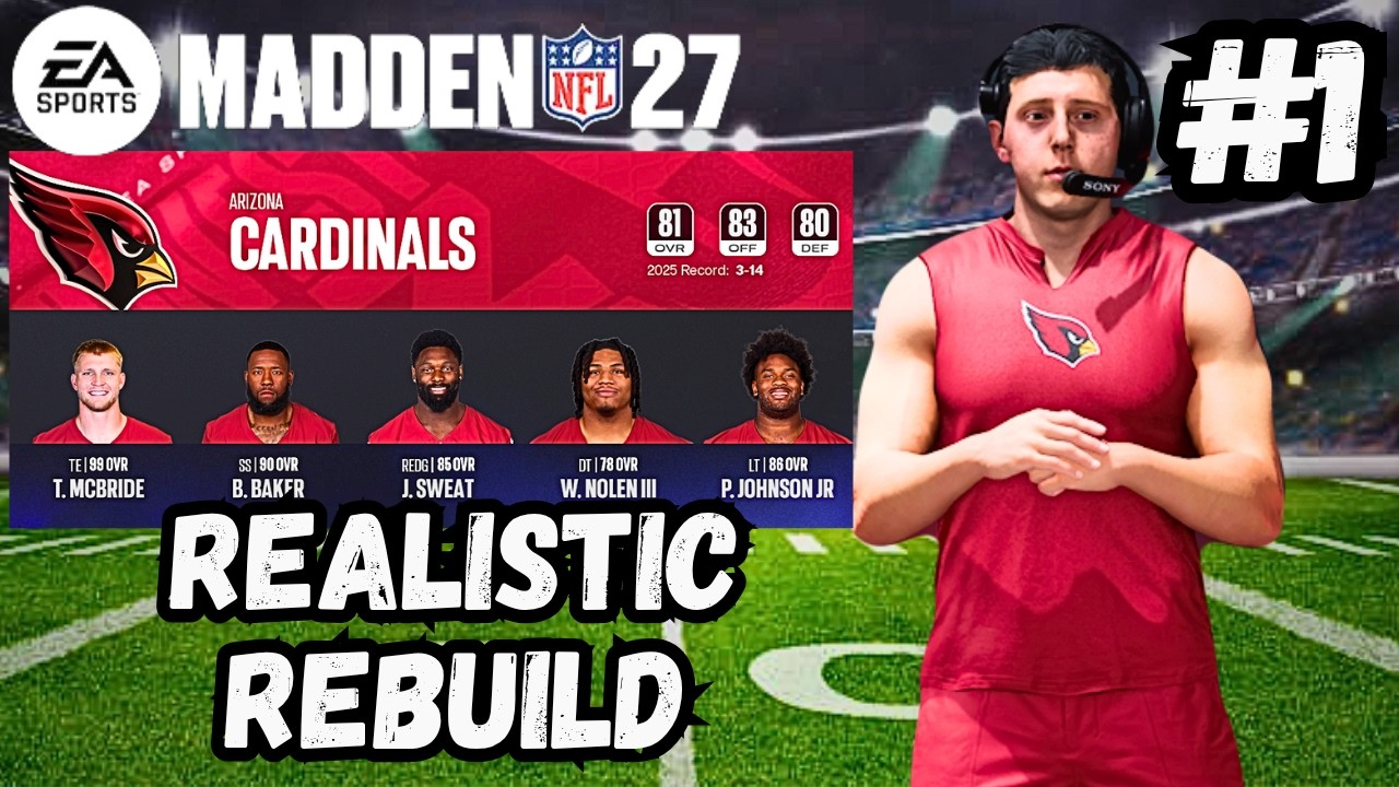 Madden 27 Arizona Cardinals Franchise Ep. 1