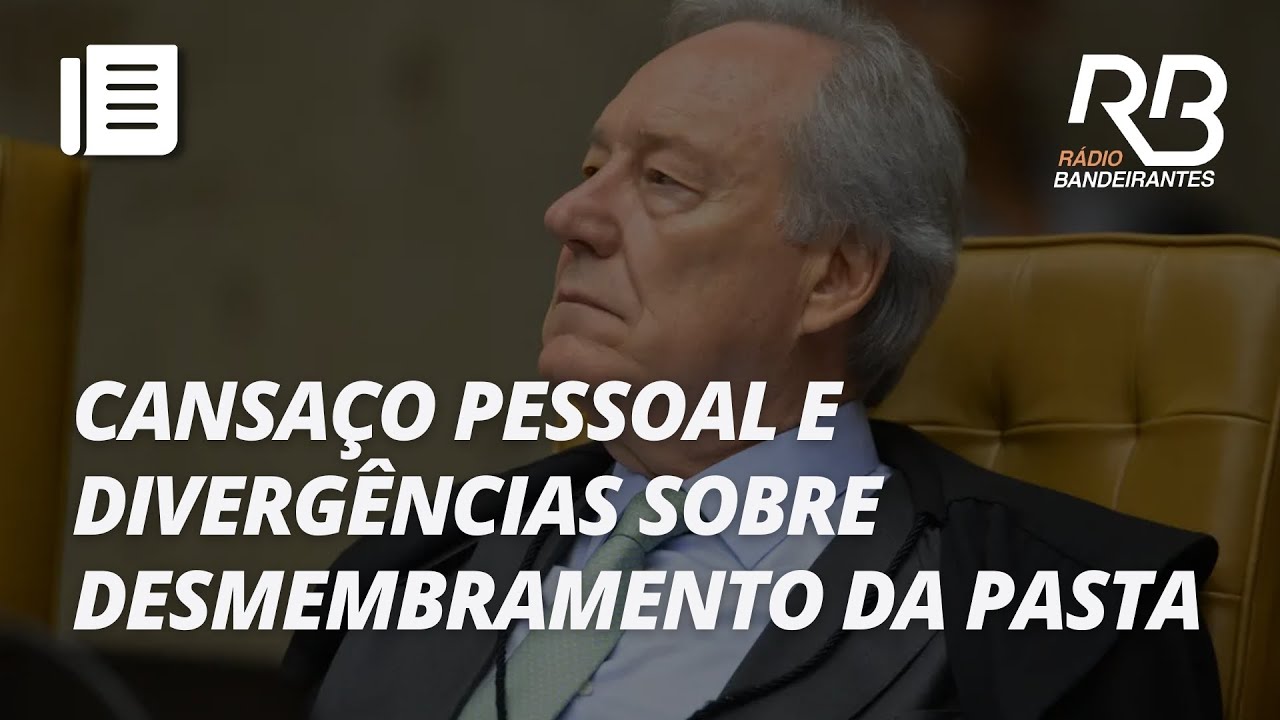 Lewandowski de sa&iacute;da: Ministro deve deixar o governo Lula nesta semana