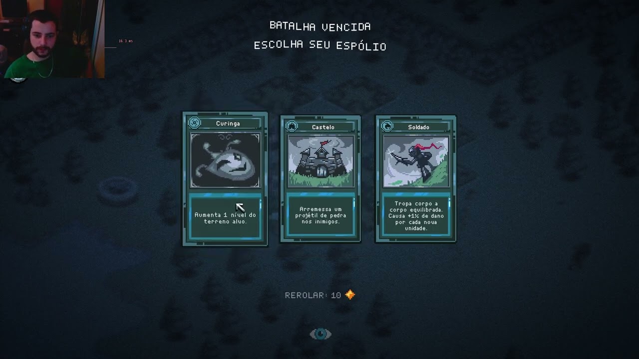 Jogo Brasileiro 9 Kings no Modo de desafios (+ Modo Infinito)