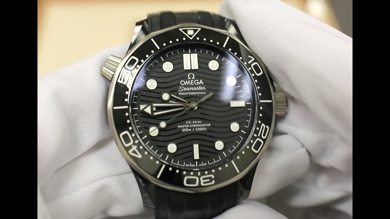 (Op.35) Omega黑陶瓷海馬300米Diver開箱 -- 更霸氣更輕盈的海馬300 Diver