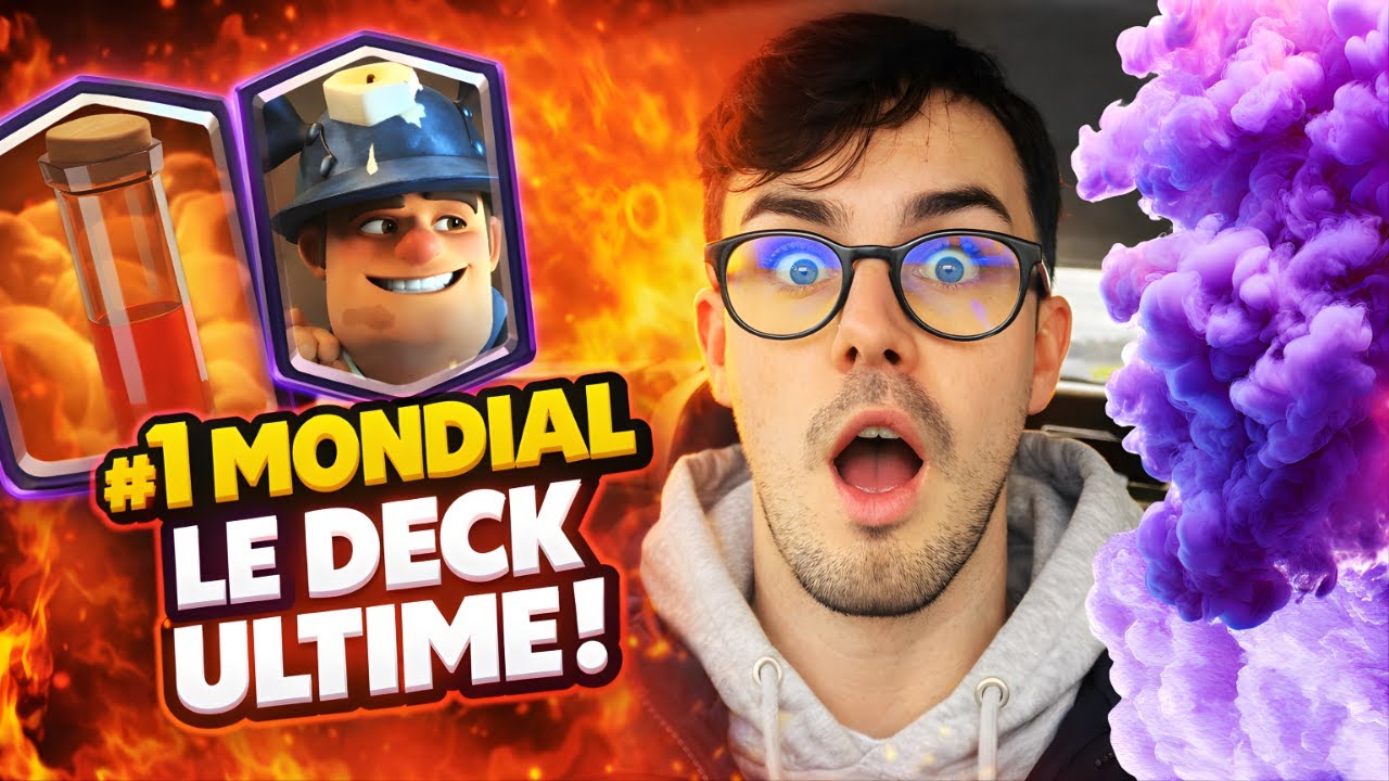 Ce deck MINEUR détruit TOUT sur Clash Royale !