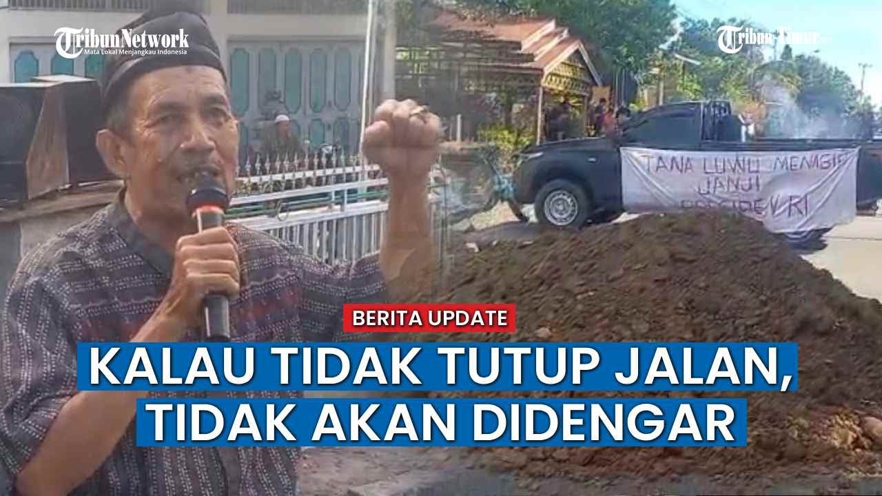 Keinginan DOB Luwu Raya-Luwu Tengah Lahir dari Akar Rumput, Tokoh Masyarakat Larsel Anton Ikut Orasi
