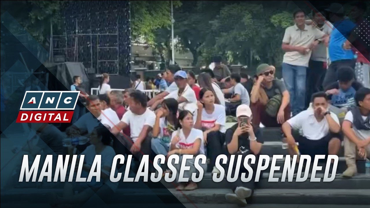 Classes suspended in Manila due to INC rally | ANC