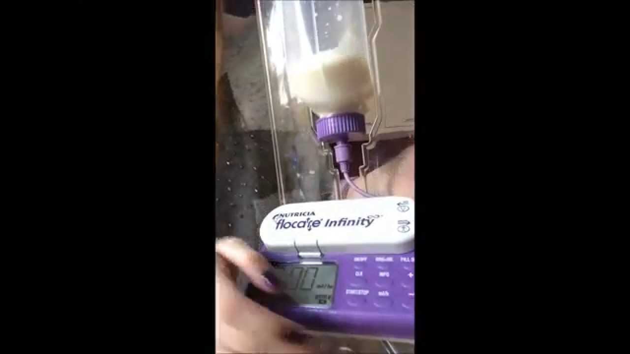How to set up your Feeding Tube Pump - Nutricia Flocare Infinity