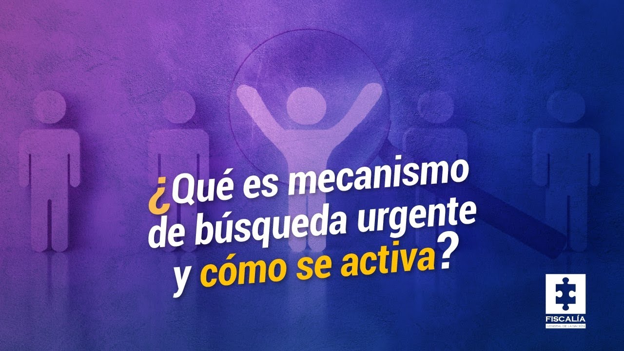 &iquest;Qu&eacute; es mecanismo de b&uacute;squeda urgente y c&oacute;mo se activa?