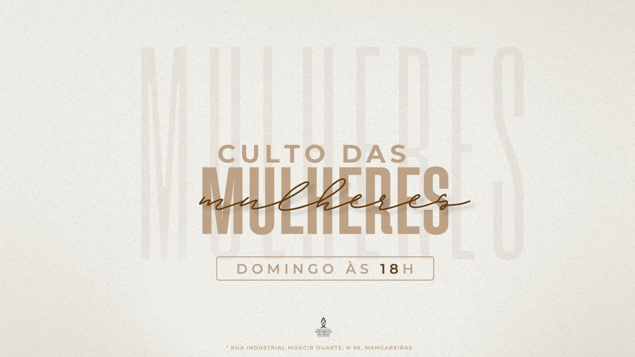Culto das Senhoras - AD Stella Maris/Maceió AL - 22/02/2026