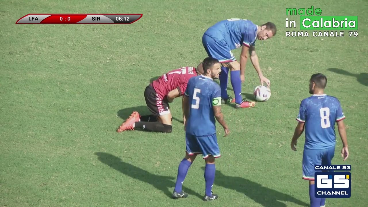 5° Giornata Serie D - Girone I LFA REGGIO CALABRIA - SIRACUSA