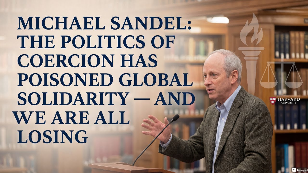 Michael Sandel The Politics of Coercion Has Poisoned Global Solidarity &mdash; And We Are All Losing