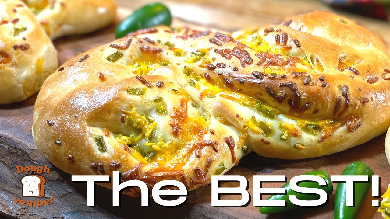 3 Ways to Make Jalapeño Cheddar Cheese Bread | Doughvember