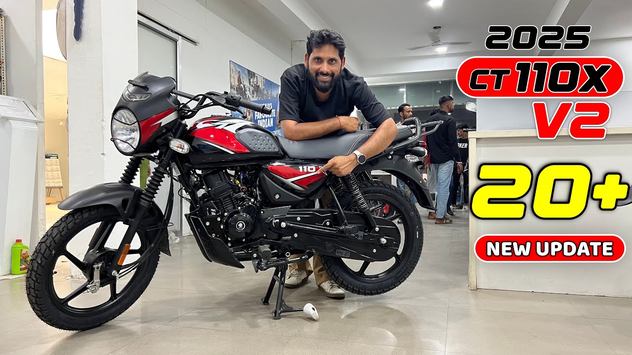 New Bajaj CT 110X FI V2 Launch 2025 Model Review पैसा छापने की मसीन सिर्फ़ 87K