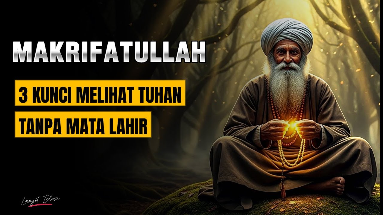 3 RAHASIA MAKRIFATULLAH UNTUK MERASAKAN KEHADIRAN ALLAH DI SETIAP DETIK HIDUP ANDA TANPA ALAT FISIK