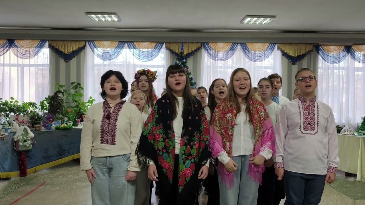Різдвяне привітання від учнів 6-А класу