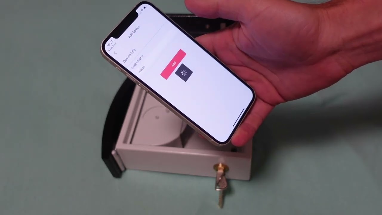 How to Setup WeHere Key Lock Box with the App