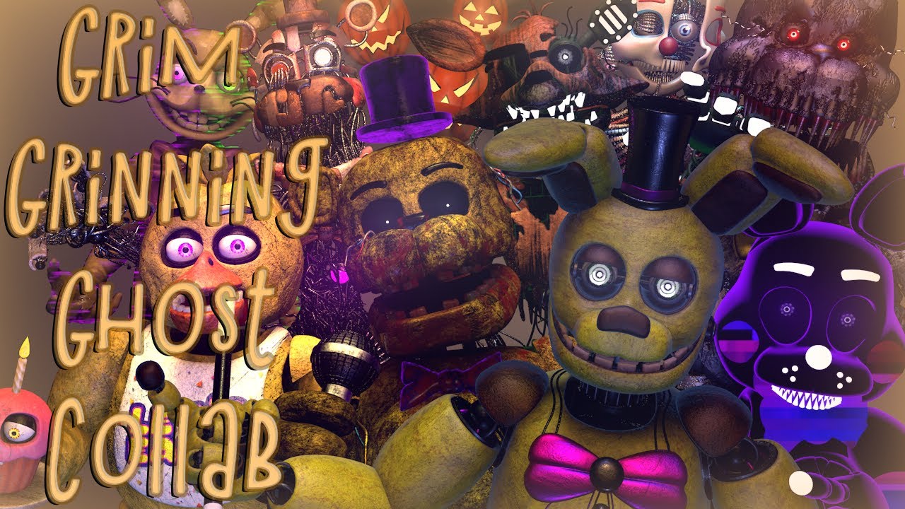 (SFM/C4D/FNaF) Grim Grinning Ghost (COLLAB)