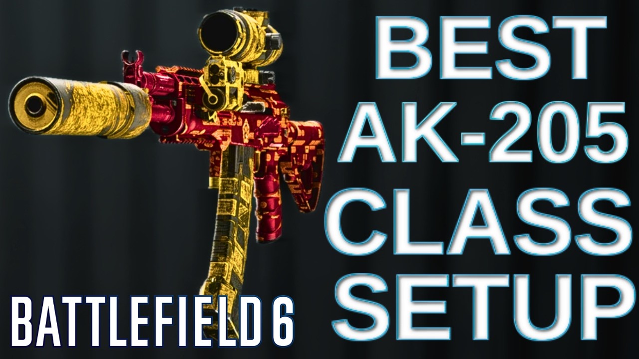 How to Make AK-205 Overpowered in Battlefield 6 (AK 205 BEST LOADOUT SETUP)