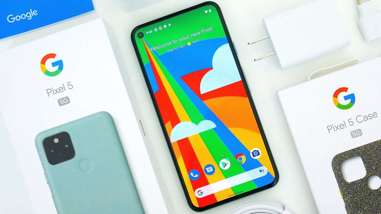Google Pixel 5 Unboxing & First Impressions! (Sorta Sage Green)