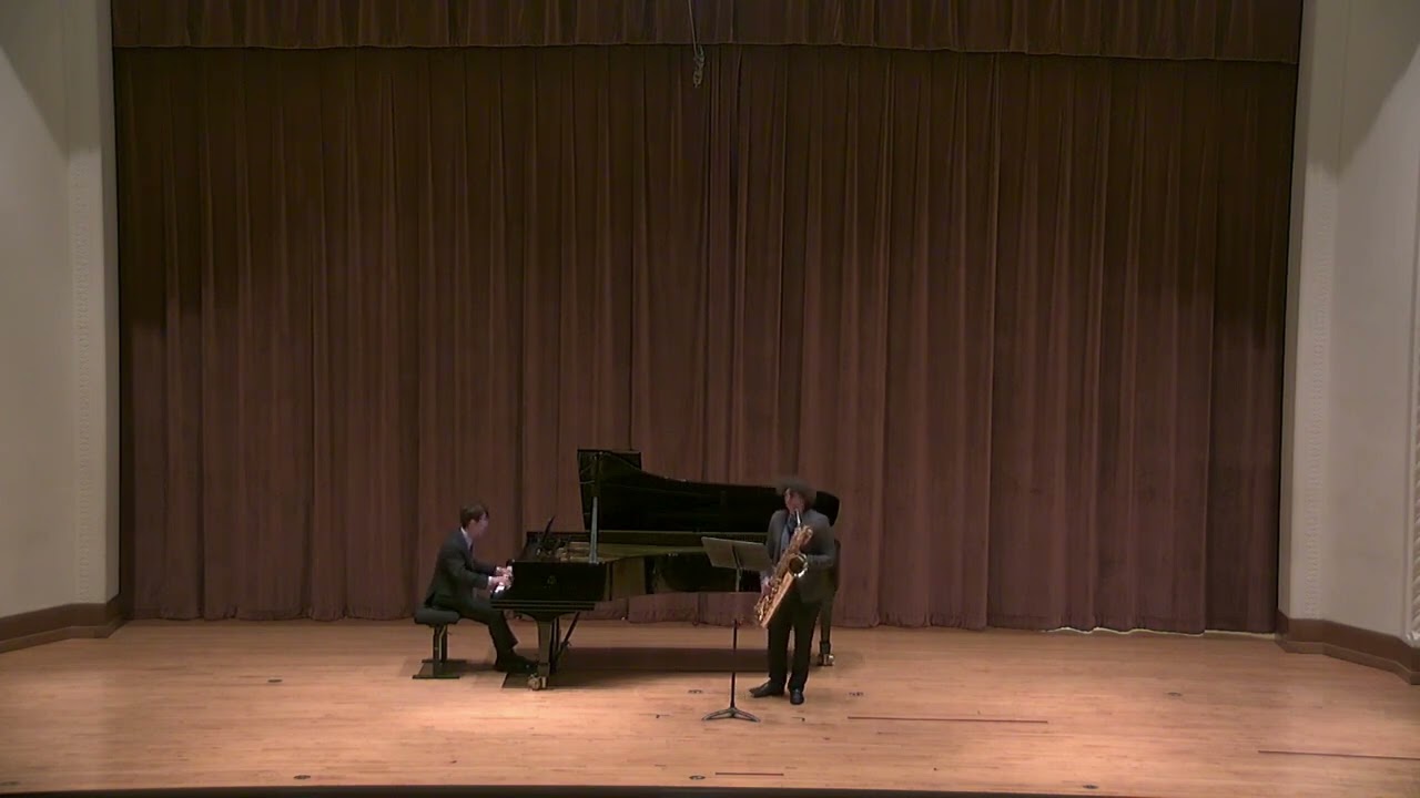 Jules Demersseman - Fantaisie sur un thème original on the Baryton Saxophone