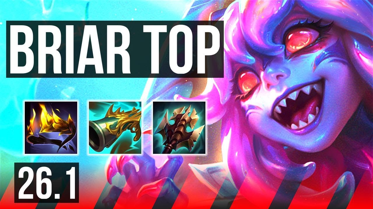 BRIAR vs ZAAHEN (TOP) | EUW Master | 26.1