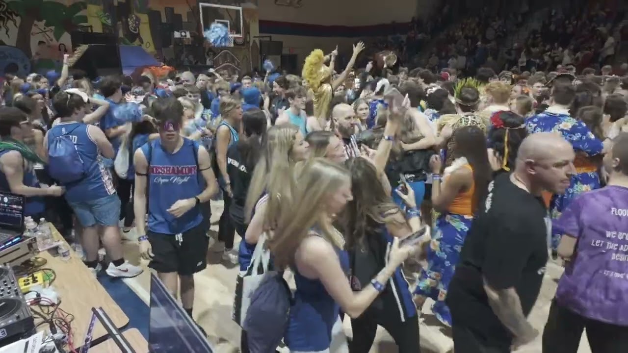 Gym Night 2024 Winner Team. NHS.