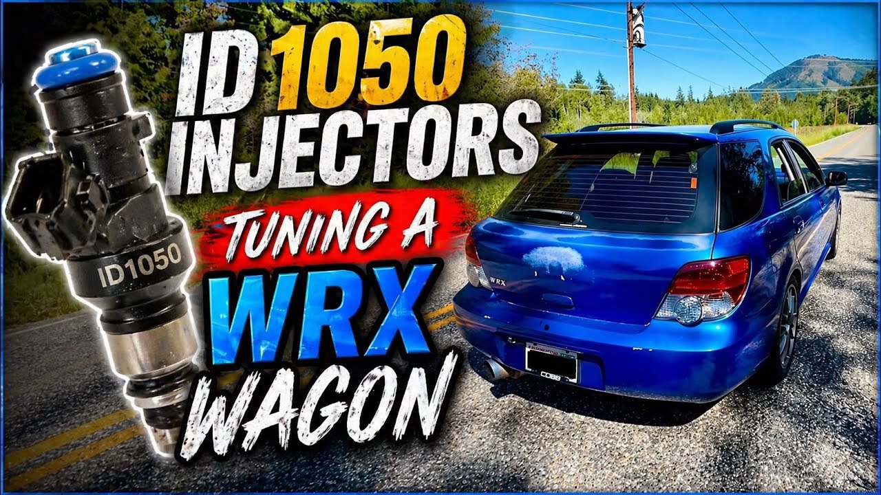 WOT Tuning WRX Wagon with ID1050’s and VF48 Turbo!