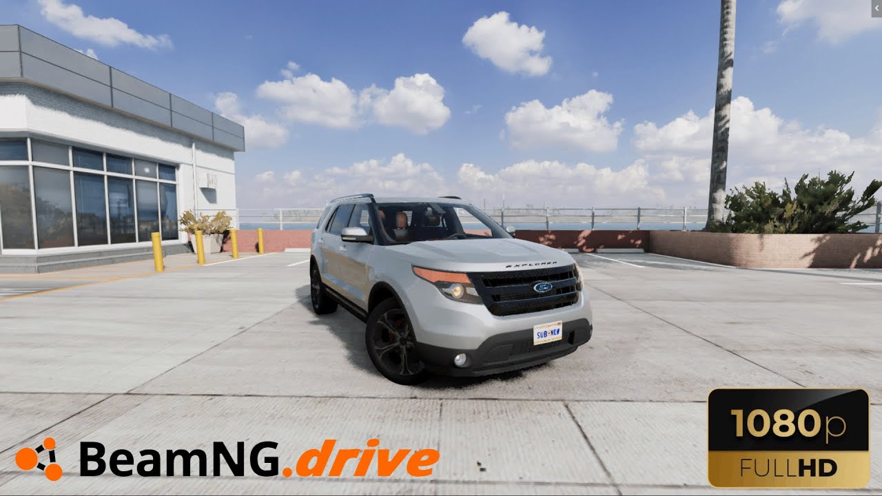 2015 Ford Explorer | POV Drive | BeamNG.Drive | West Coast USA