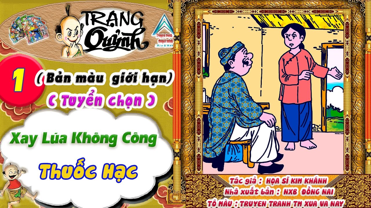 Trạng Quỷnh I Tập 1 I Bản màu giới hạn  Tuyển Chọn : Thuốc Hạc @Truyen tranh TM xua va nay