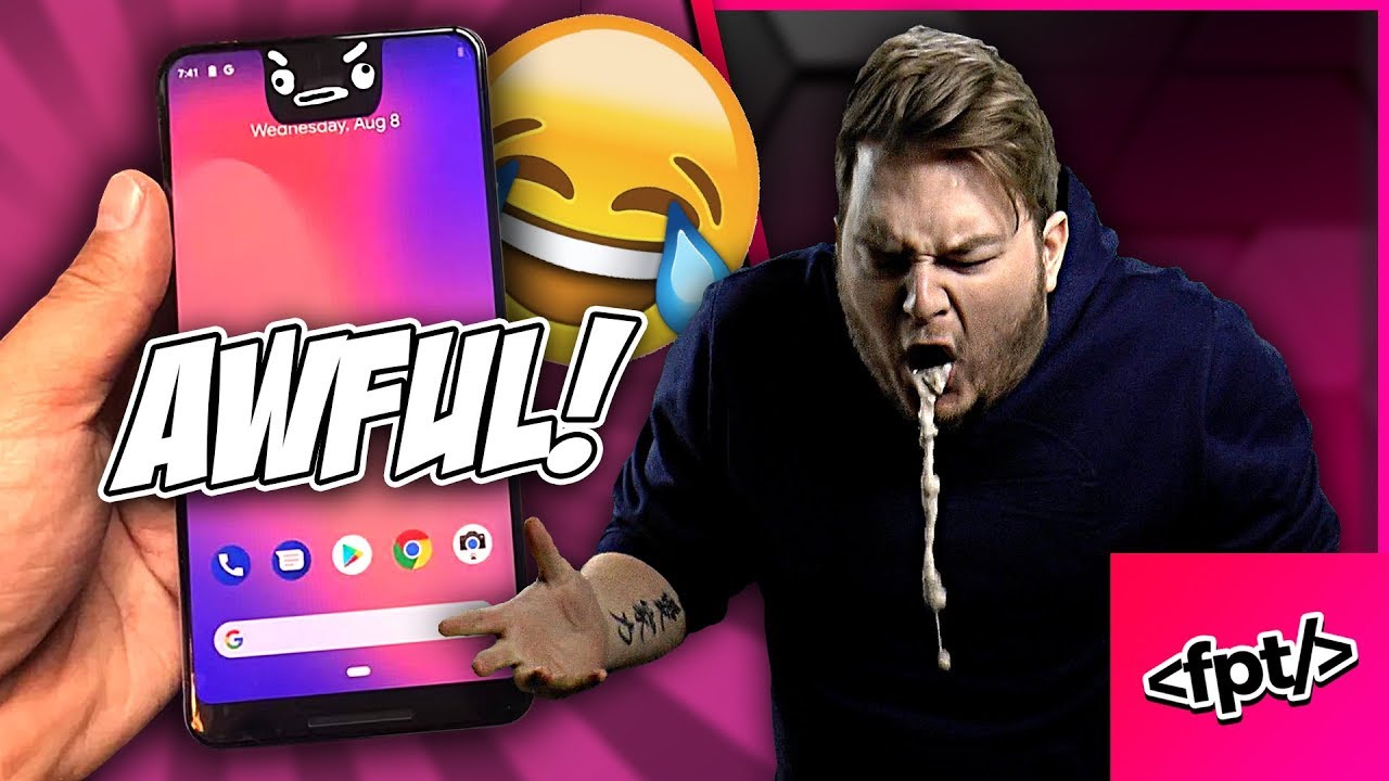 THE PIXEL 3 XL LOOKS JUST AS BAD IN PERSON 😂