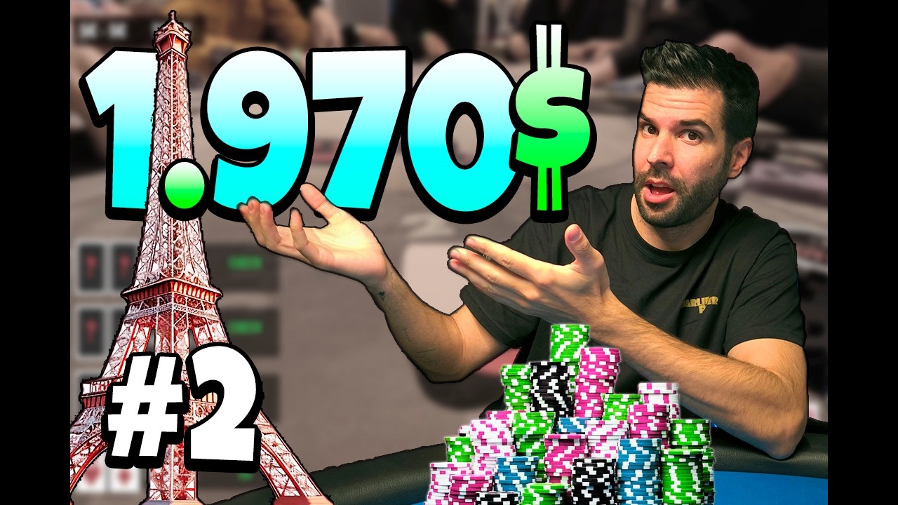 POKER en FRANCIA / Ep. 2, Paris 5/5€! | Vlog de Poker #2