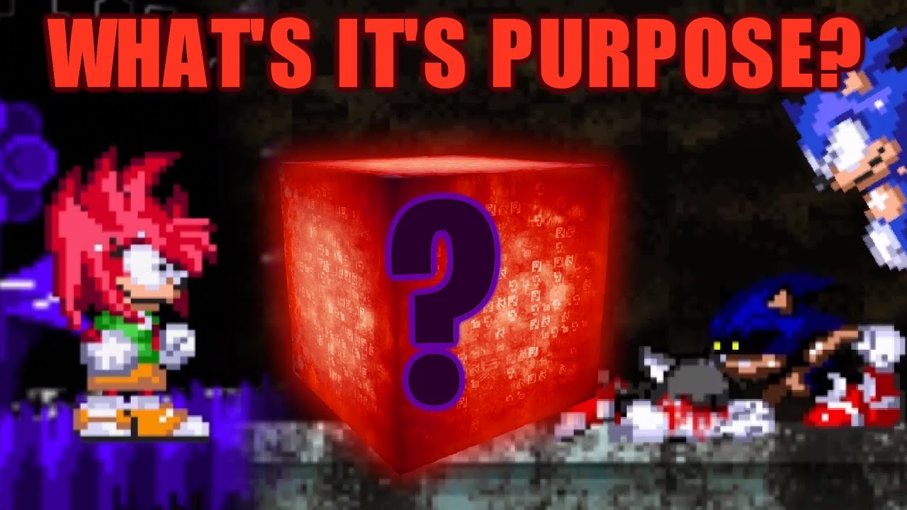 What's With The RED Cube??? 🟥 | Sonic.exe: The Red Cube (#1)